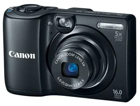 PowerShot A1300 Digitale Compact Camera - Zwart (In doos)