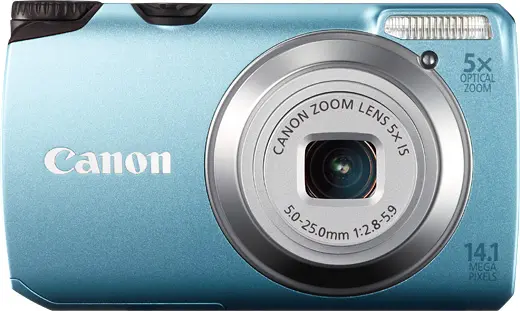 PowerShot A3200 IS Digitale Compact Camera - Blauw (In doos)
