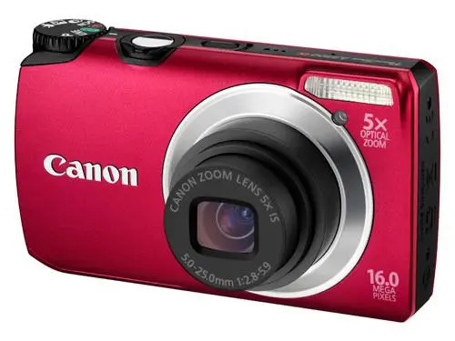 PowerShot A3300 IS Digitale Compact Camera - Rood