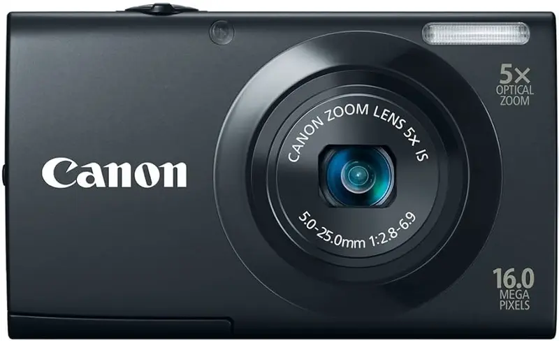 PowerShot A3400 IS Digitale Compact Camera - Zwart (In doos)