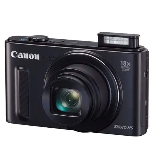 PowerShot SX610 HS Digitale Compact Camera - Zwart (In doos)