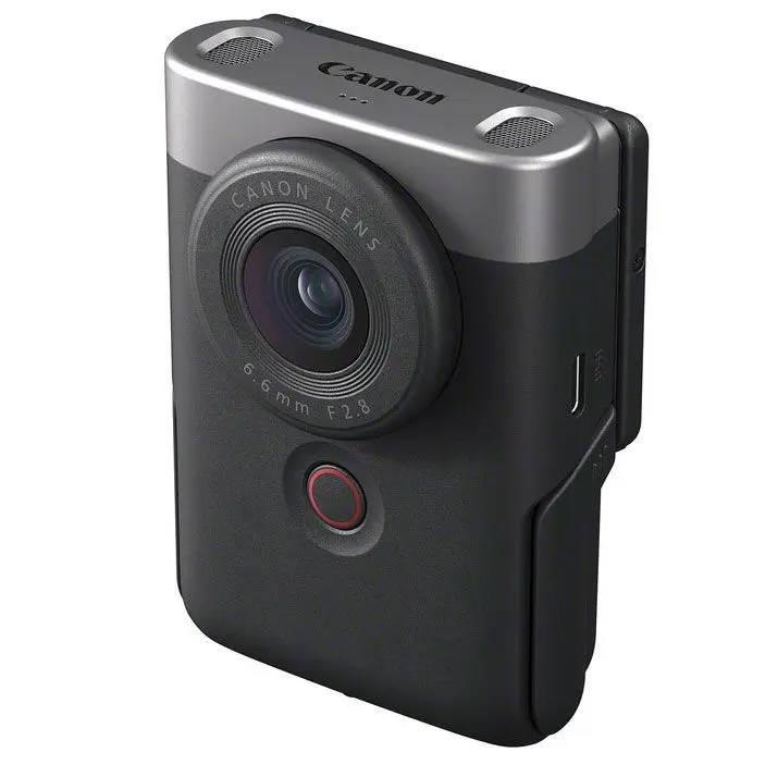 PowerShot V10 Digitale Compact Camera Vlogging Kit - Zilver (Nieuw)
