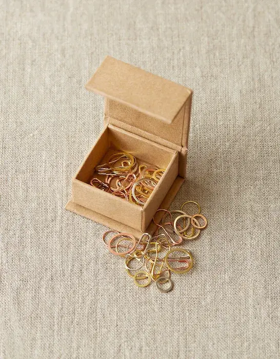 Precious Metal Stitch Markers - Cocoknits