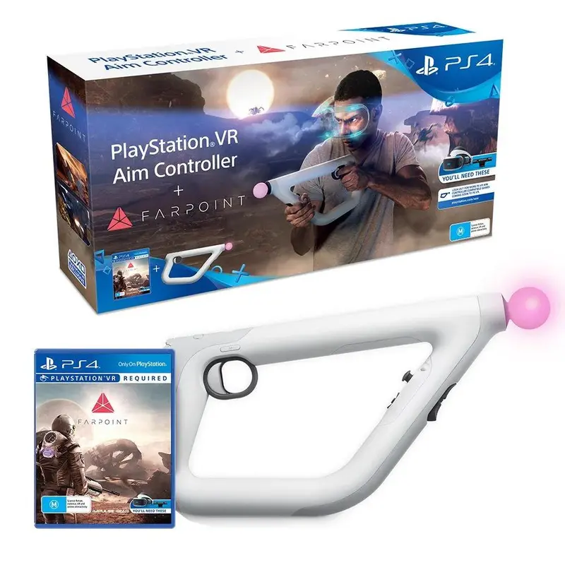 PSVR Aim Controller + Farpoint Bundel (In doos)