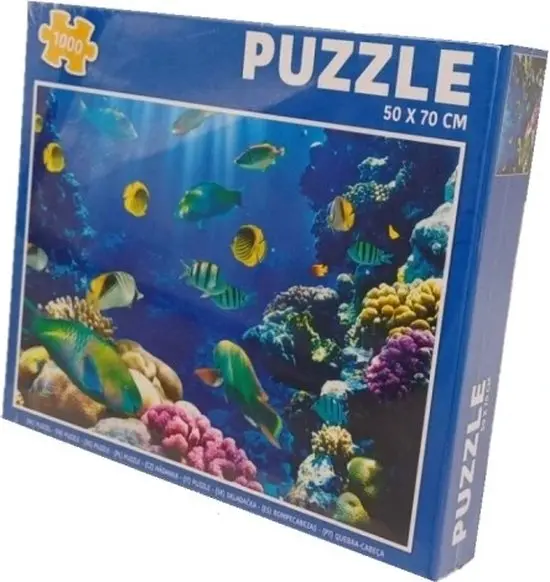 Puzzle Tropische Vissen 1000 Stukjes (Nieuw)