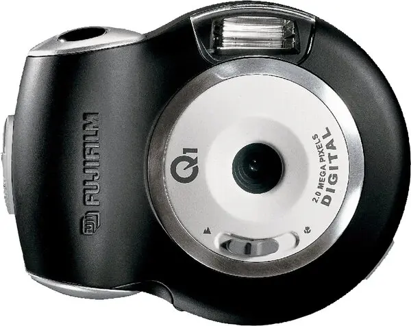 Q1 Digitale Compact Camera - Zwart