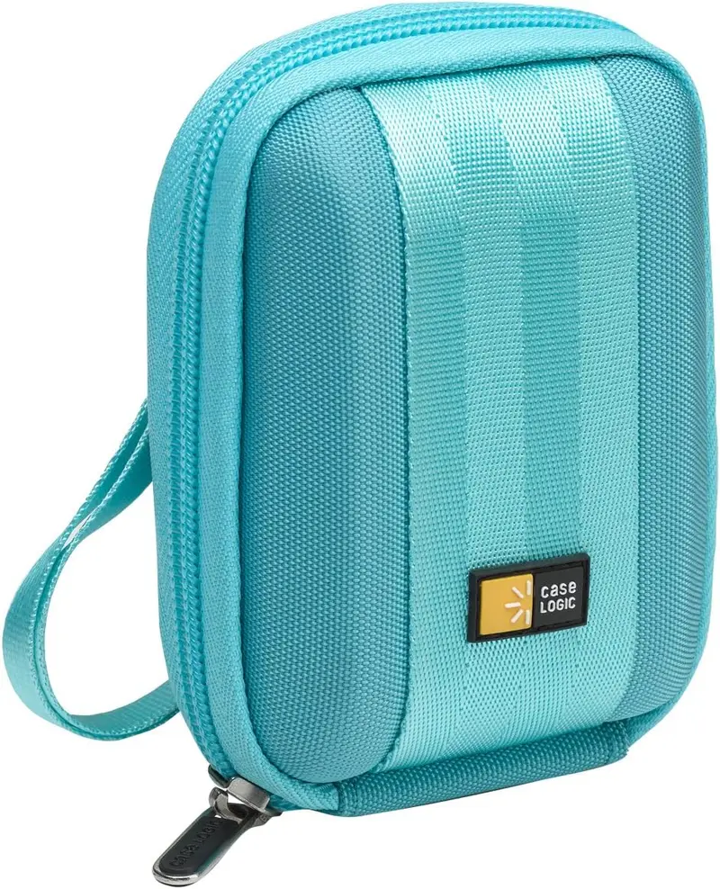 QPB-201 Compact Camera Case - Lichtblauw (Nieuw)