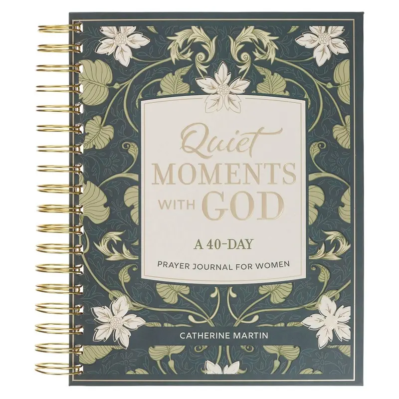 Quiet Moments with God HC Spiral Prayer Journal