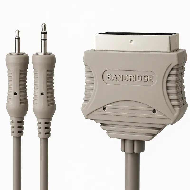 RCA / Jack (3.5mm) naar Scart kabel - 5 Meter (Nieuw)