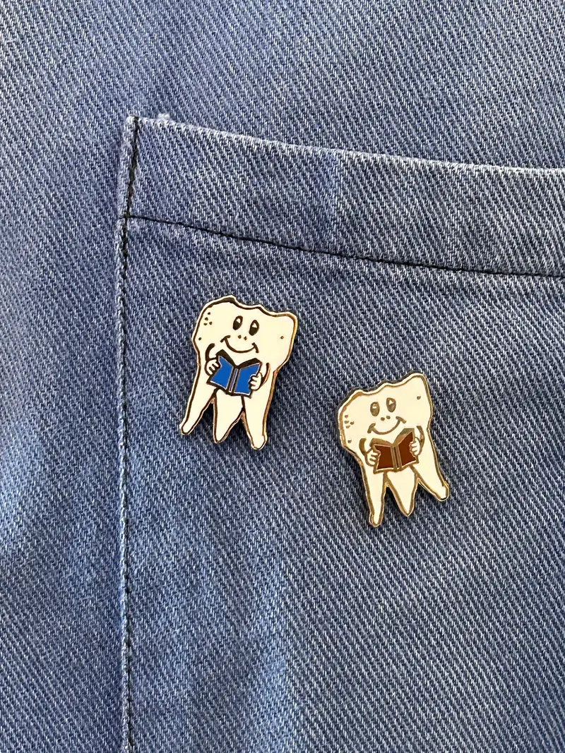 Reading tooth pin