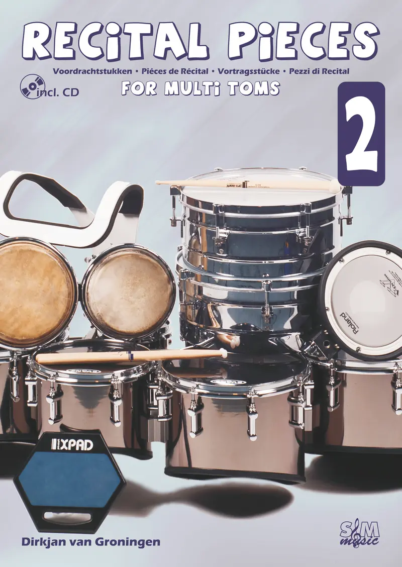 Recital Pieces For Multi Toms Volume 2