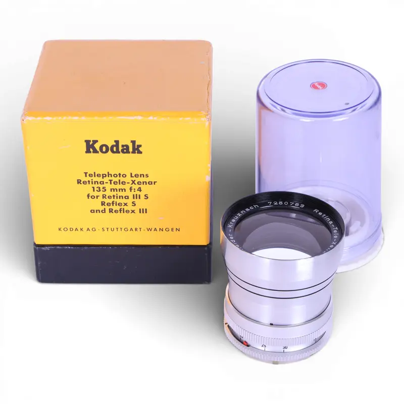 Retina-Tele-Xenar 135mm f/4 Telelens voor DKL (Kodak Retina S)