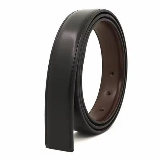 Riem / Riemstrip 28 mm geschikt voor Cartier Clip-Buckle Riemgesp -Zwart/Rood (Nieuw)