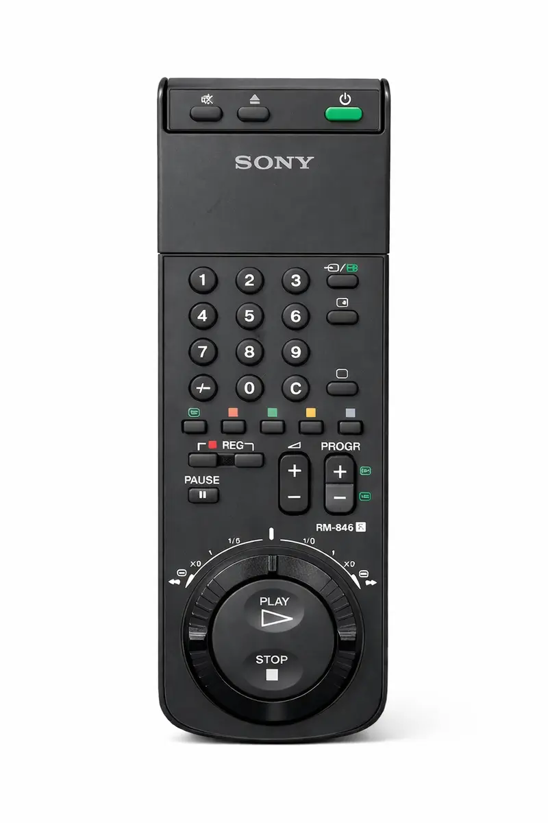RM-846 Afstandsbediening voor TV/VCR (SLV-E200, SLV-E730UX, KVM1420E, KVM1420U, KVX2152U, KVX2562U)