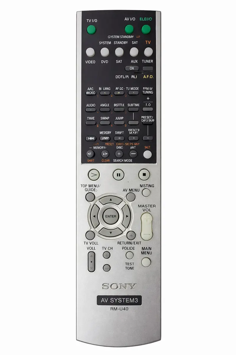 RM-U40 Afstandsbediening voor Sony Home Cinema / AV Receiver (HT-SL40, HT-SL50, HT-SL55, HT-SL70, STR-KSL40, STR-KSL50, STR-SL40, STR-SL50)