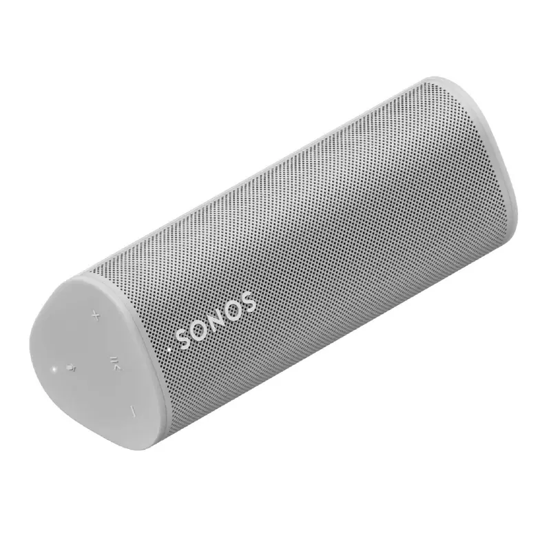 Roam Draagbare Smart Speaker - Wit (WiFi / Bluetooth 5.0, IP67, 10 uur)