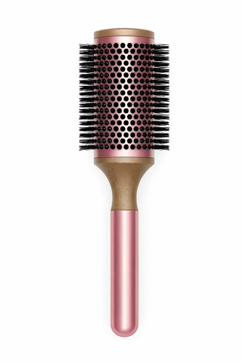 Ronde Föhnborstel 45 mm voor Haarstyling - Rosé