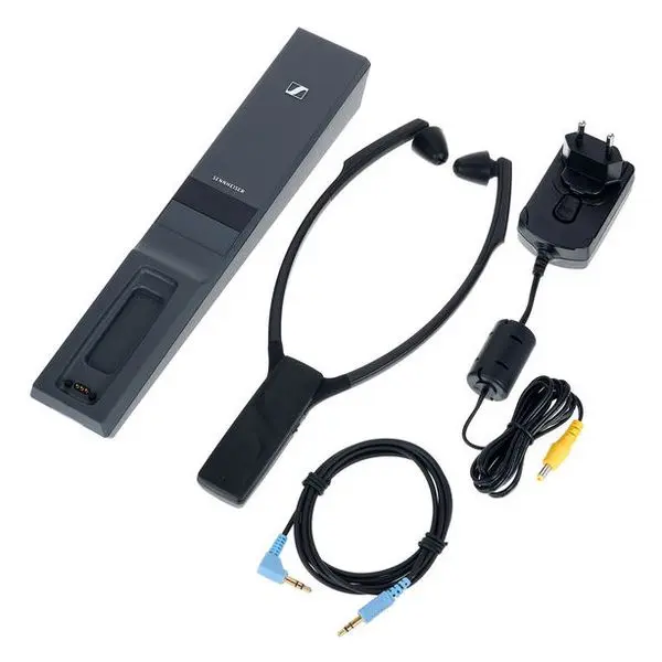 RS 2000 Draadloos TV‑hoofdtelefoonsysteem (Stethoset, RF, Oplaadstation) (Nieuw)