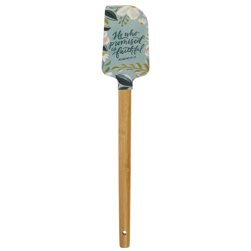 Rubber Spatula He Who Promised is Faithful Heb. 10