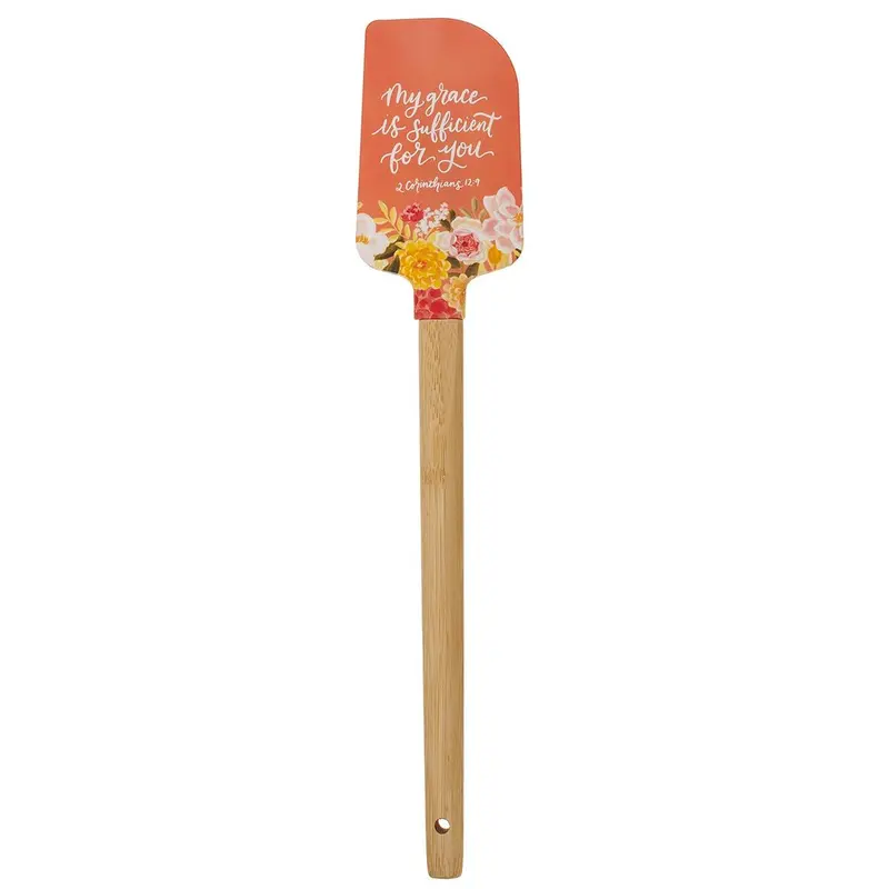 Rubber Spatula My Grace is Sufficient 2 Cor. 12