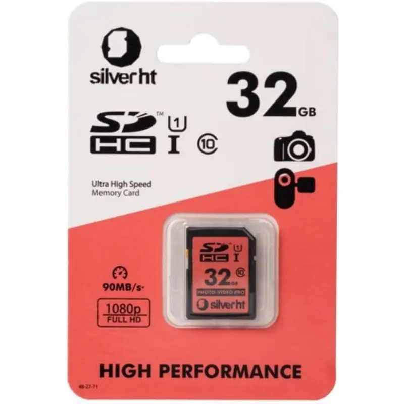 SDHC Geheugenkaart 32GB High Speed Class 10 UHS-I U1 V10 (Nieuw)