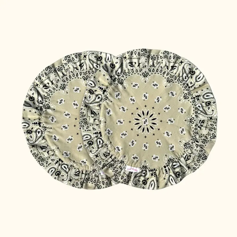 SET OF 2 SAND PLACEMATS
