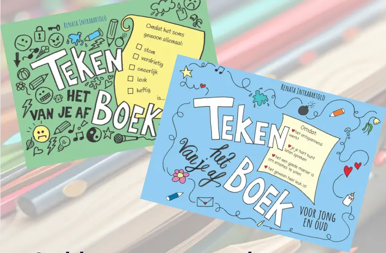 Set 'Teken het van je af-boek'