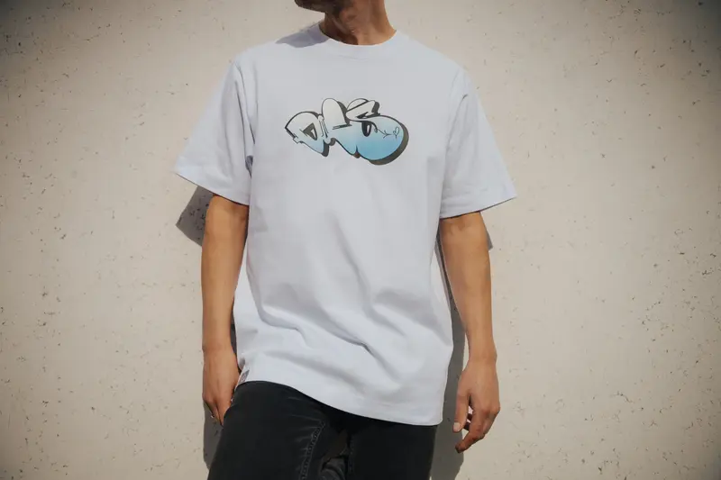 Shirt 'Blue DOES' White