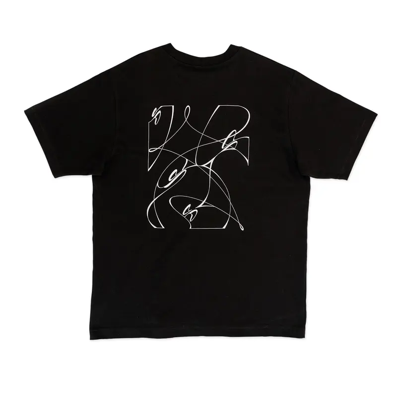 Shirt 'Drawing Lines' Black