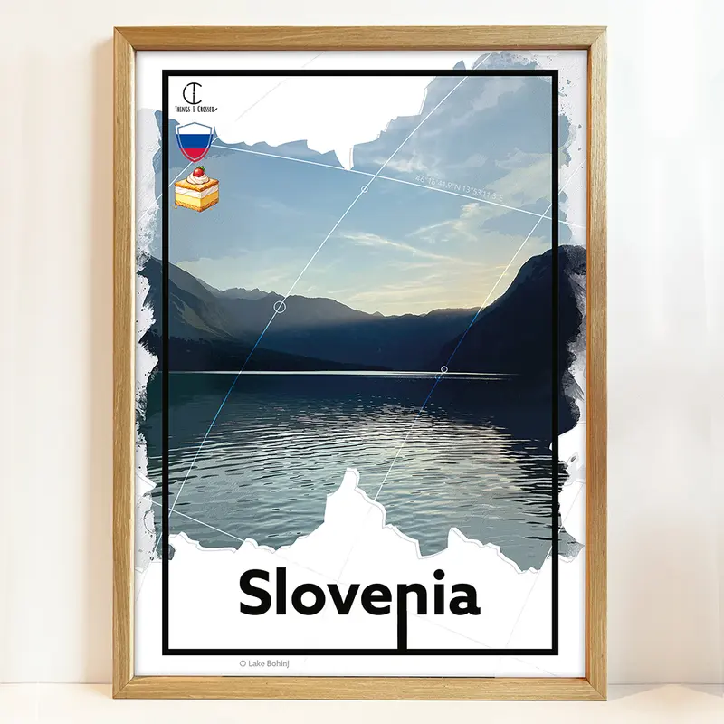 Slovenië Reisposter