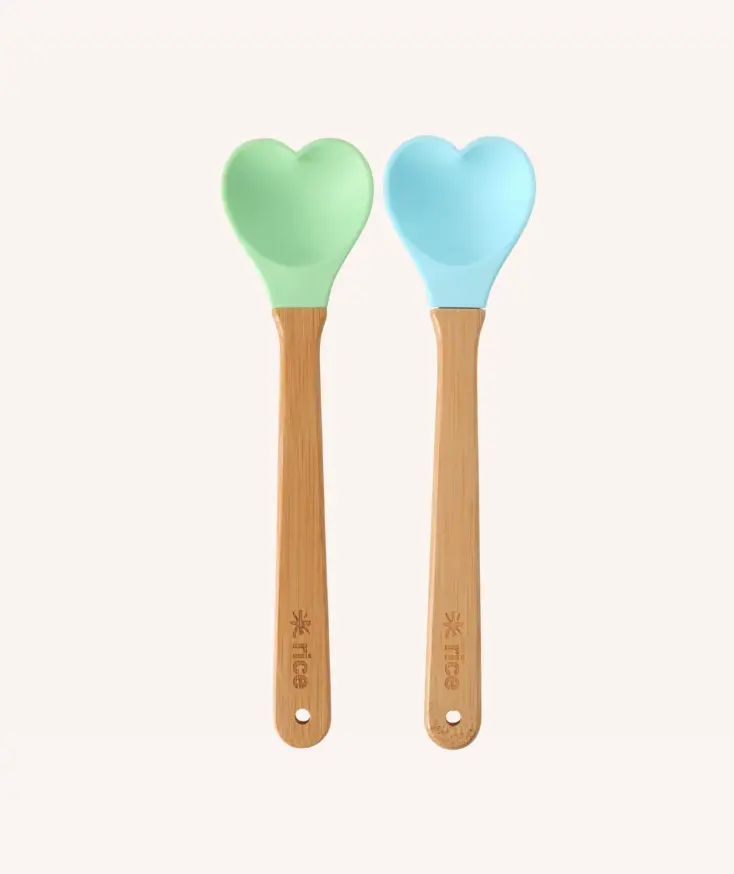 Small Heart Silicone Kitchen Utensil - Multicolor