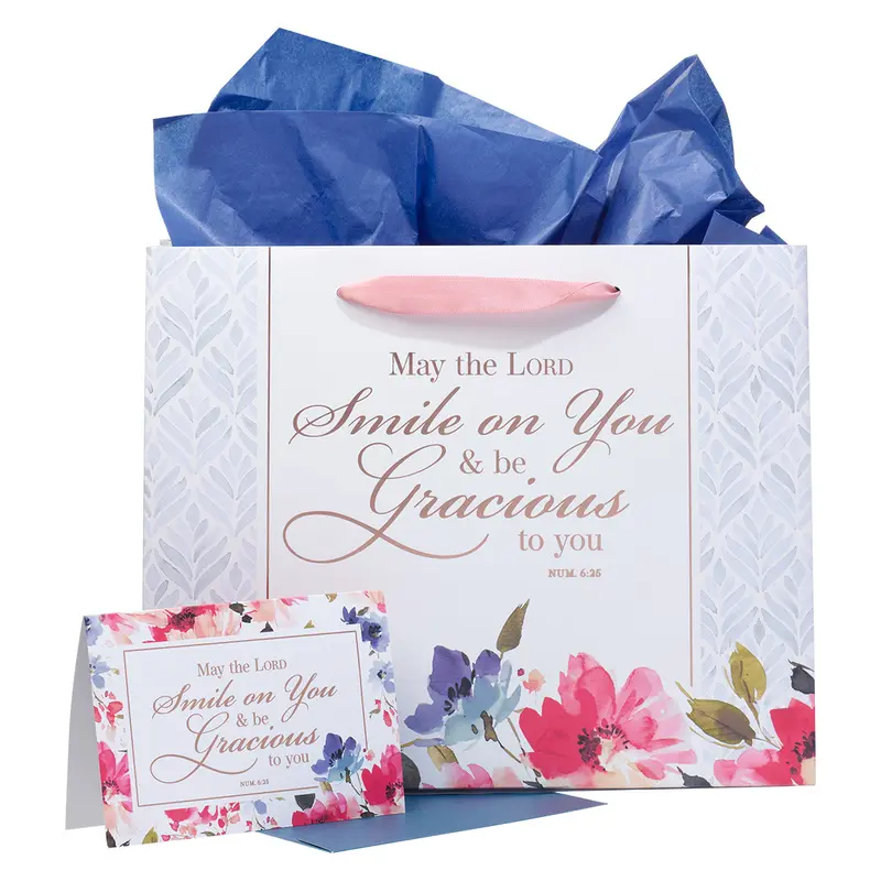 Smile & Be Gracious Floral - Num 6
