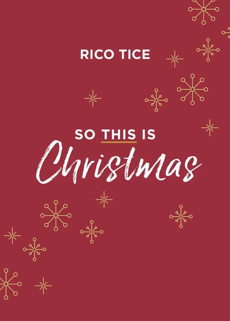 So This Is Christmas (Pack Of 10)