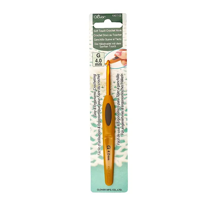 Soft Touch Crochet Hook - Clover