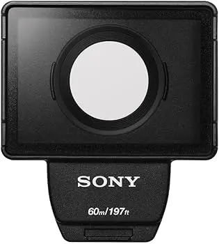 Sony Dive Door / Vervangingsdeur met Platte Lens voor Sony Action Cam Waterproof Case SPK-AS1 (60m/197ft)