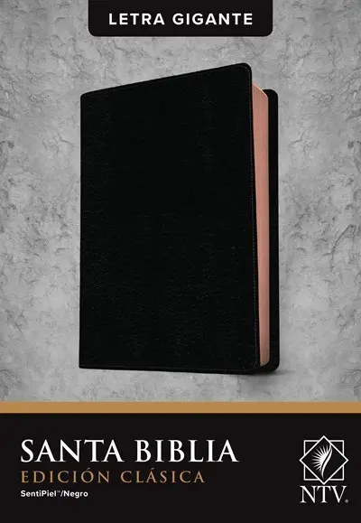 Span-NTV Holy Bible Classic Edition (Santa Biblia Edicion Clasica)-Black LeatherLike