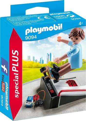 SpecialPLUS Skateboarder met Ramp - 9094 (Nieuw)