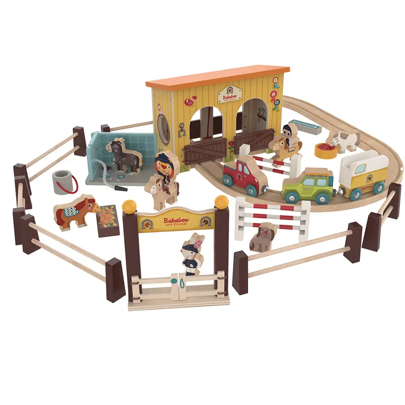 Spielwelt Pferdestall "Adventures with Bababoo and friends"