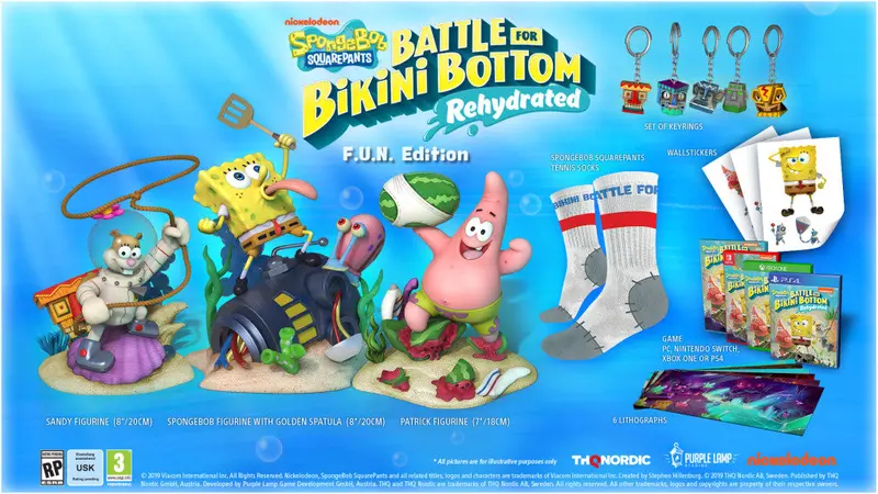 SpongeBob SquarePants Battle for Bikini Bottom Rehydrated [Fun Edition] (Nieuw)