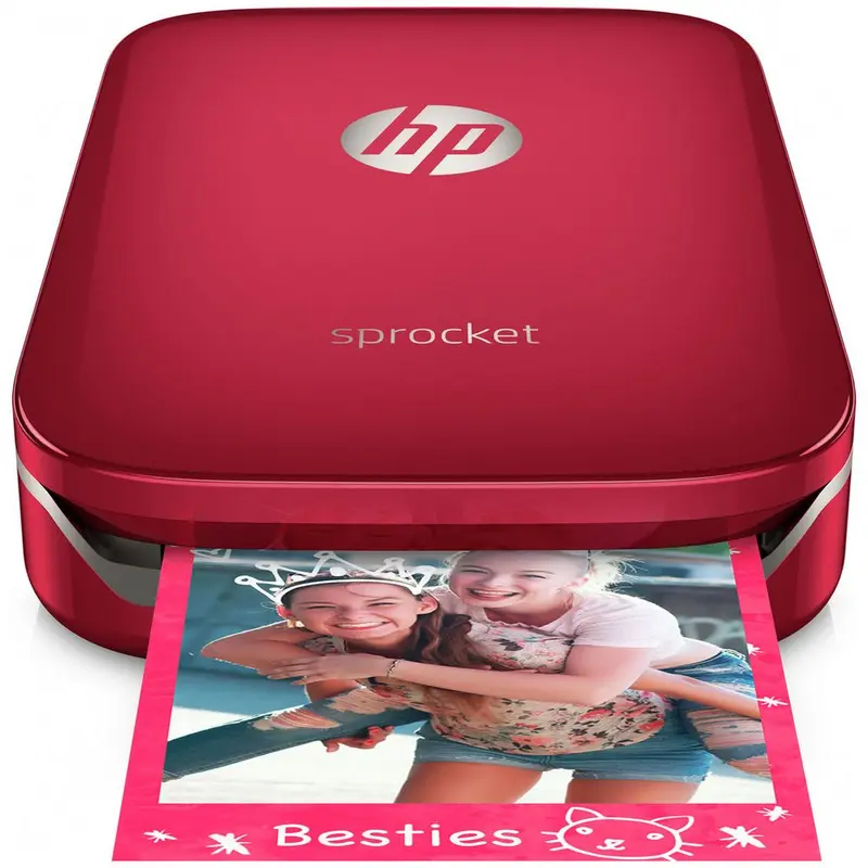 Sprocket - Draagbare Fotoprinter voor Smartphones - Rood (Nieuw)