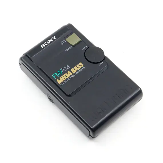SRF-60 Draagbare AM/FM Radio - Zwart