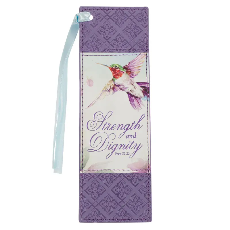 Strength and Dignity Hummingbird Purple