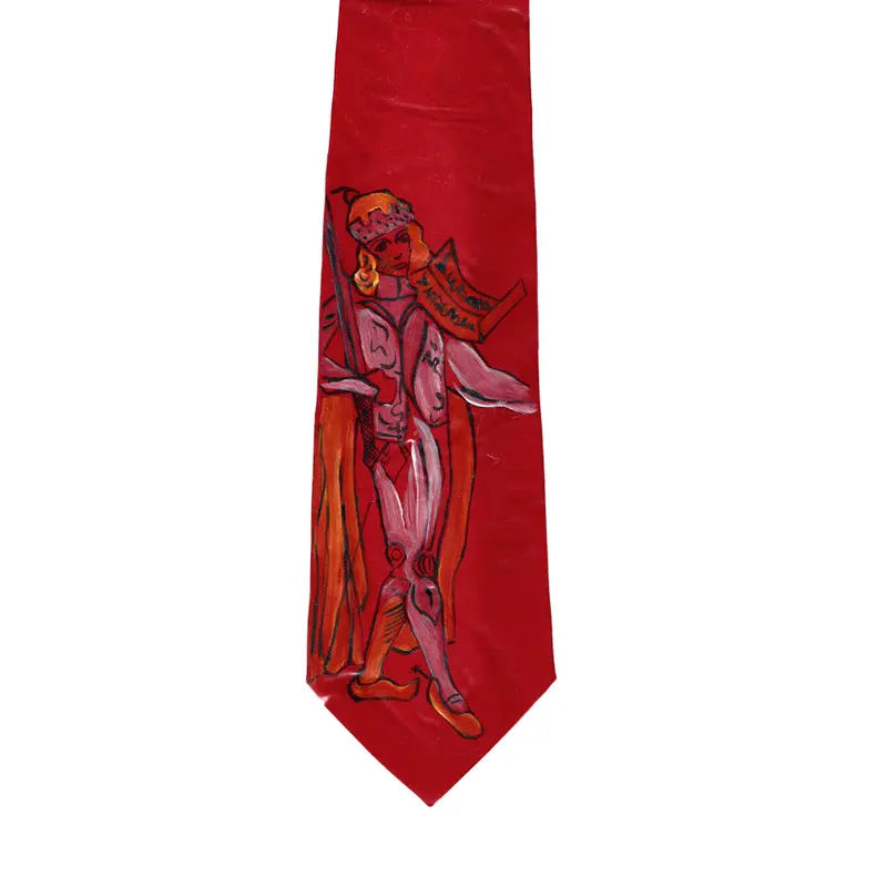 Stropdas Haarlem 750 Jaar - Rood (Nieuw)