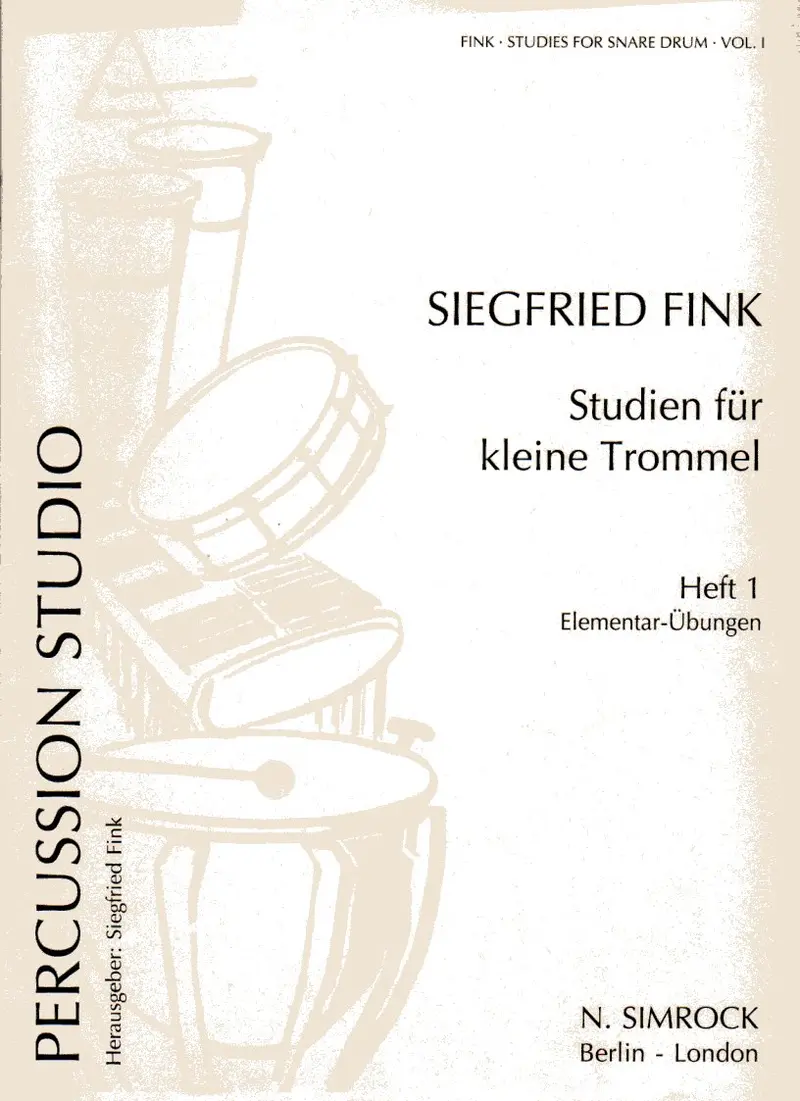 Studies for Snare Drum 1