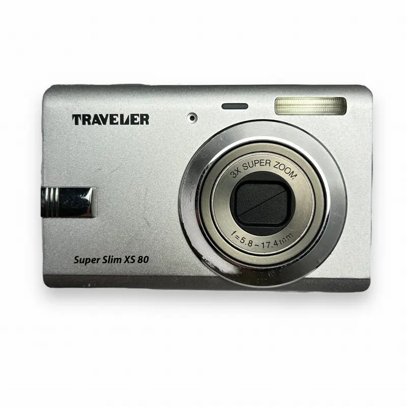 Super Slim XS 80 Digitale Compact Camera - Zilver
