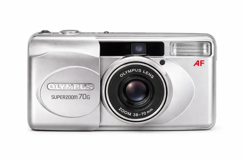 Superzoom 70g 35mm Point and Shoot Film Camera - Zilver