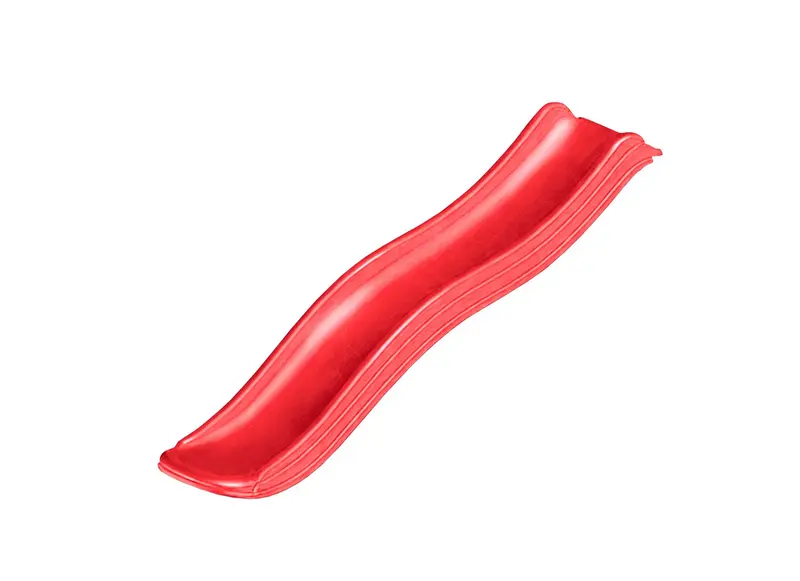 Swingking glijbaan rood 175cm