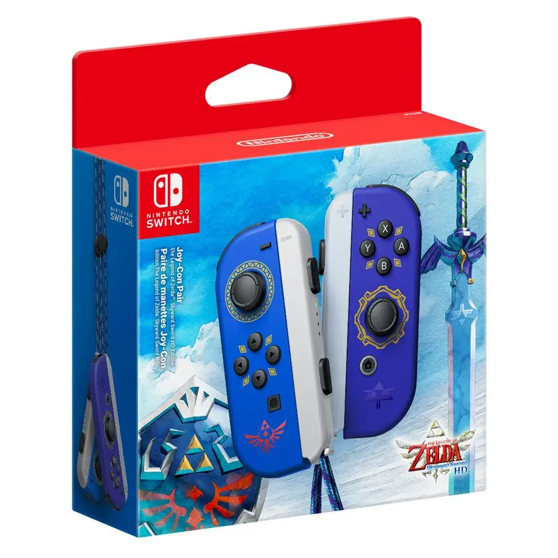 Switch Joy-Cons Set - The Legend of Zelda Skyward Sword HD Edition (In doos)
