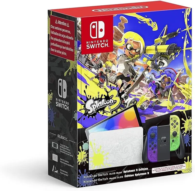 Switch OLED Console - Splatoon 3 Edition (In doos)