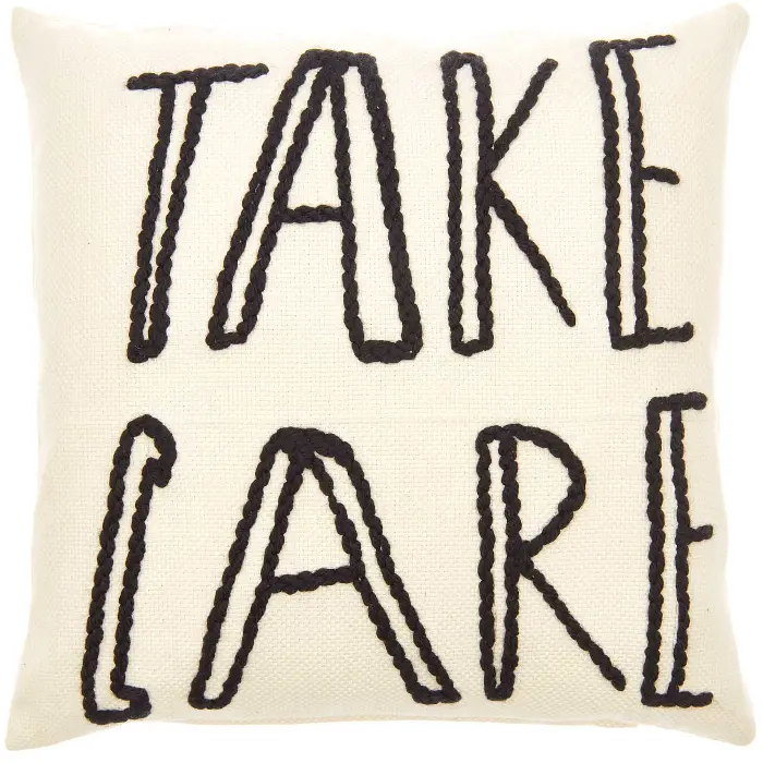 Take Care -Cushion Punch Needle Kit - Rico Design